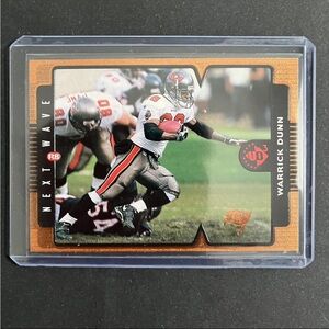 Warrick Dunn 1998 UD3 Football NFL #31 Vintage